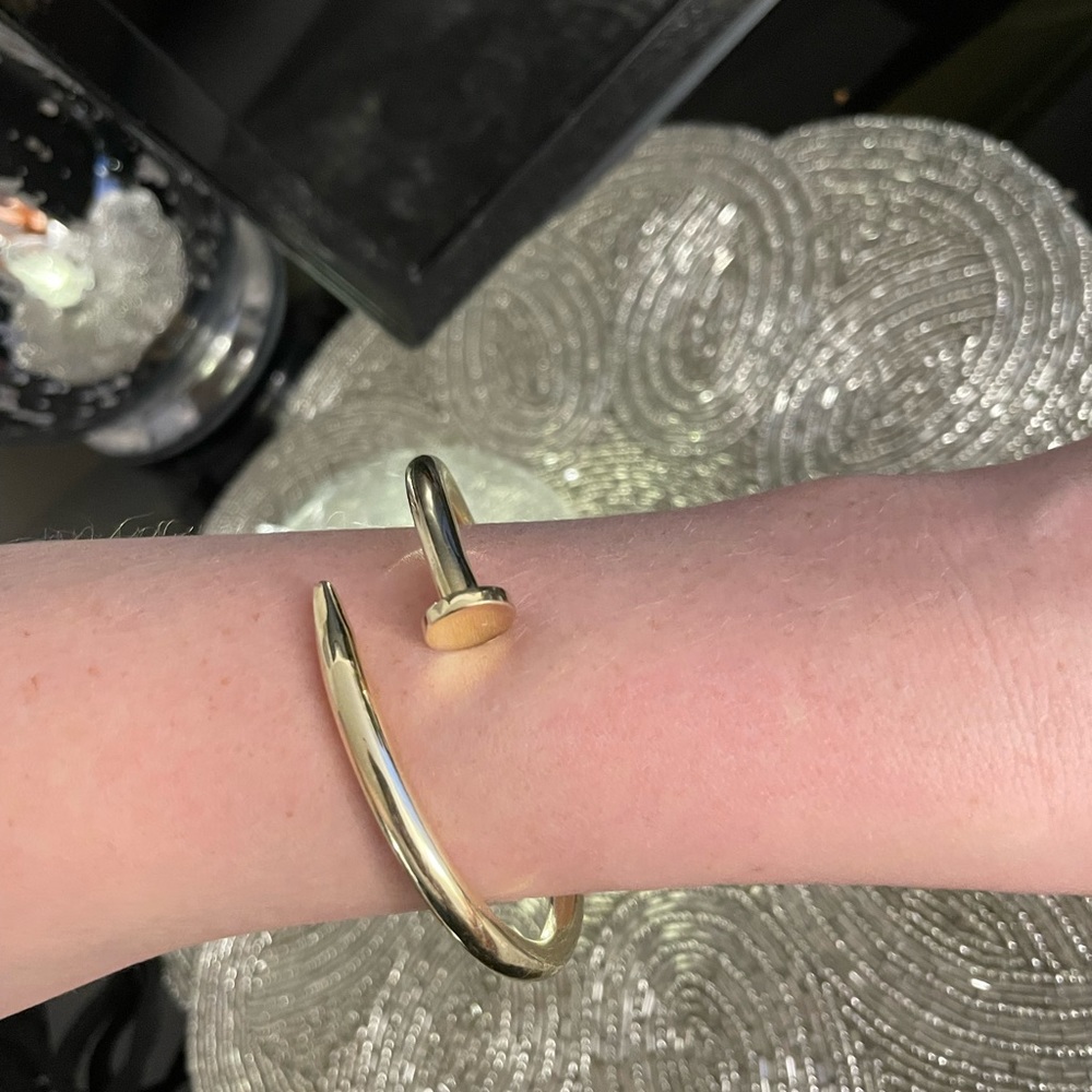 Sterling silver designer bracelet